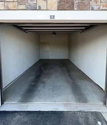 Private garages with remote entry